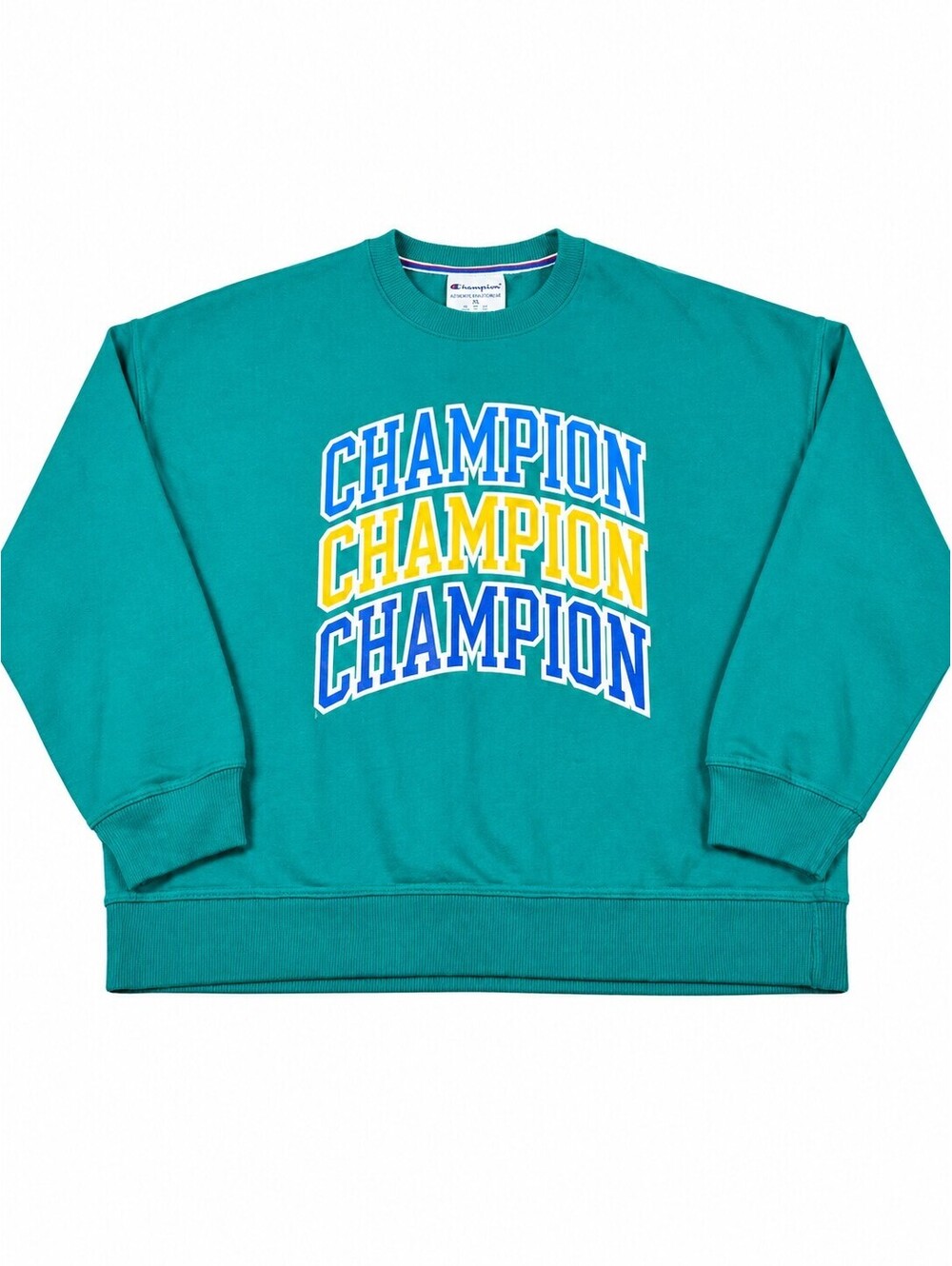 Champion Authentic Athleticwear Women’s Oversized Crewneck Sweatshirt XL Green